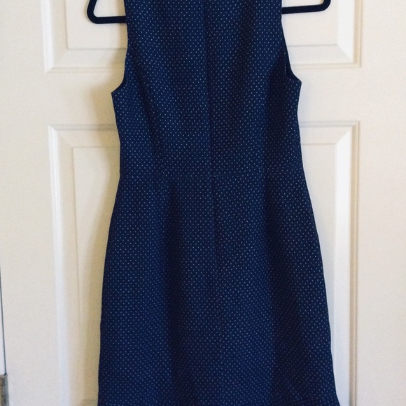 NWT J. Crew Sleeveless Flounce Hem Dress - Picture 3 of 5